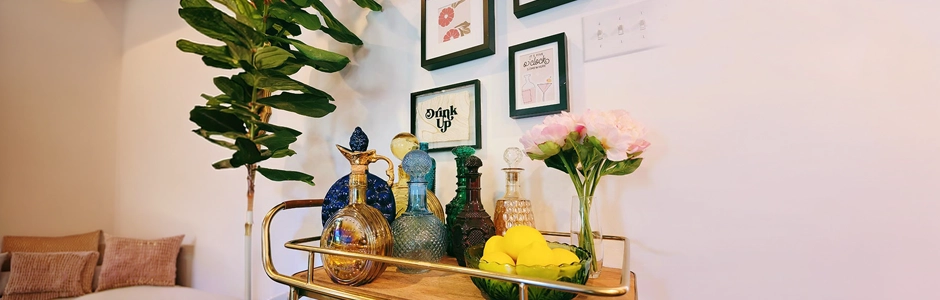 Home Decor: How to Style a Bar Cart