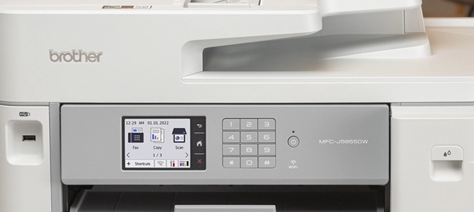 Plus de fonctionnalit&eacute;s - MFCJ5855DW
